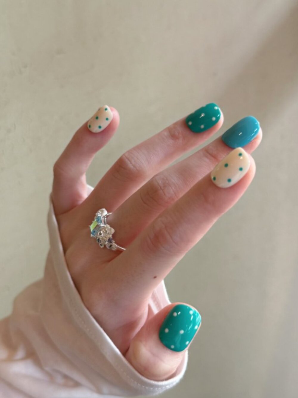 handmade press-on nails reusable